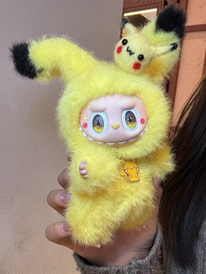 Labubu Doll Pikachu Customized Labubu
