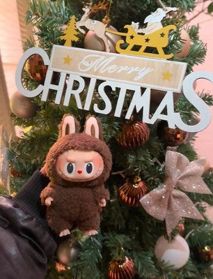 Labubu Doll The Exciting Macarons Chestnut Cocoa Secret Figurine Limited Edition