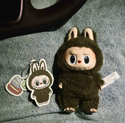 Labubu Doll The Exciting Macarons Chestnut Cocoa Secret Figurine Limited Edition