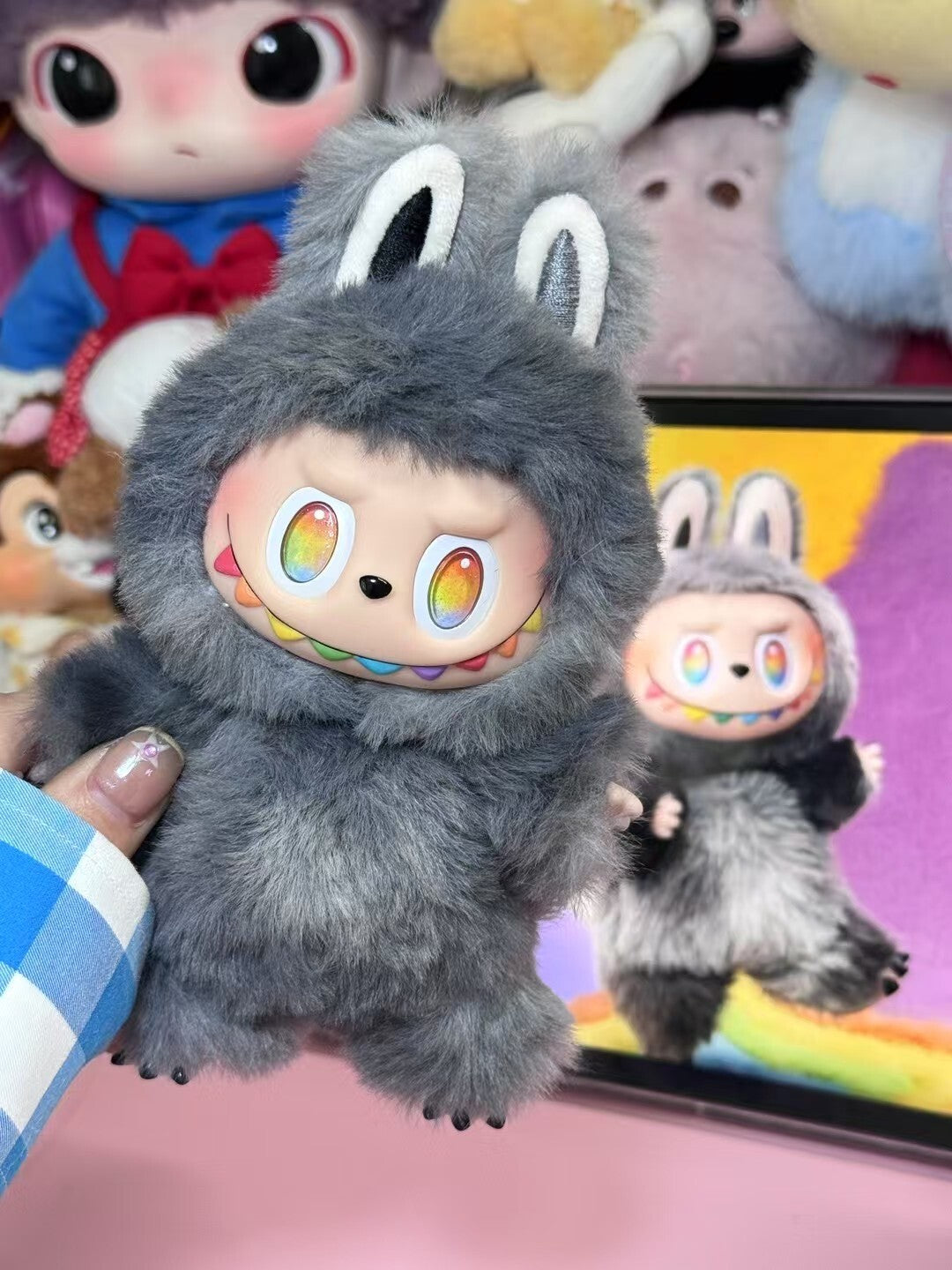 Labubu custom Doll V3 big into energy Limited Edition