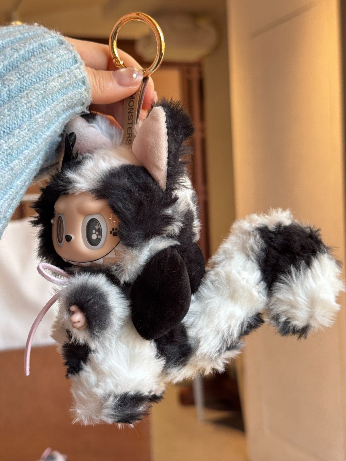 Labubu Doll Cow Cat Customized Labubu