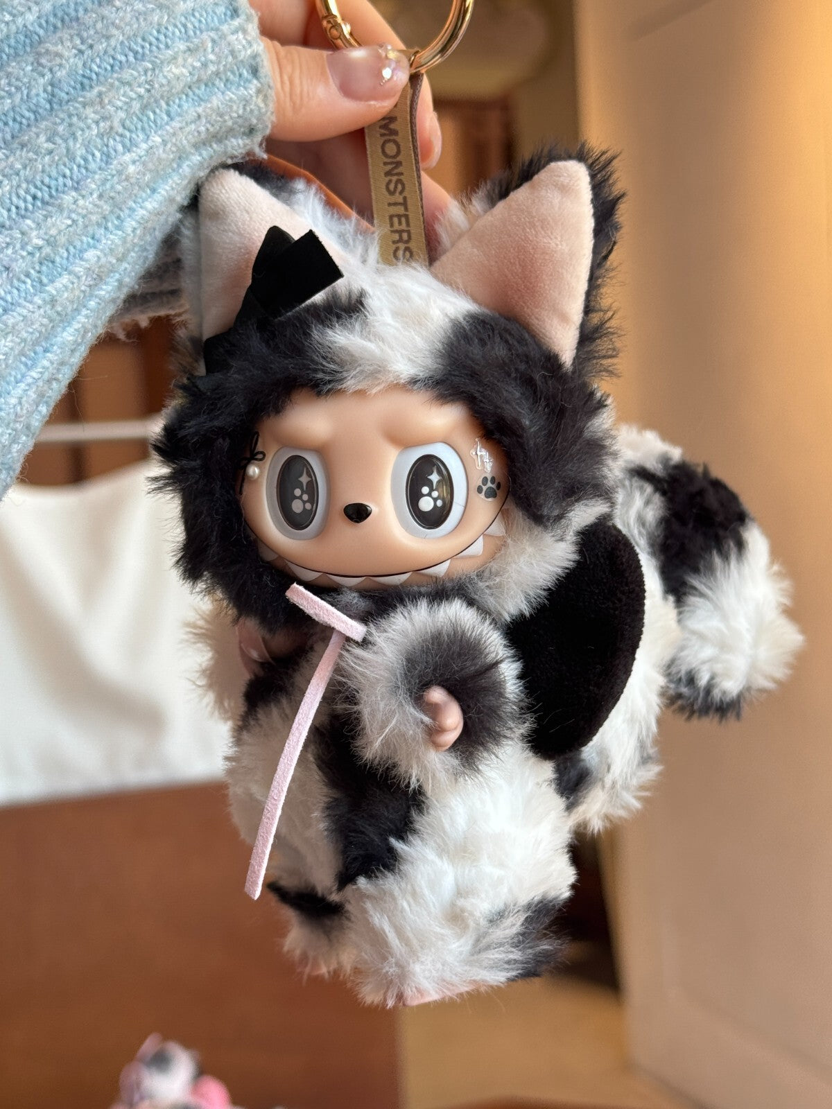 Labubu Doll Cow Cat Customized Labubu