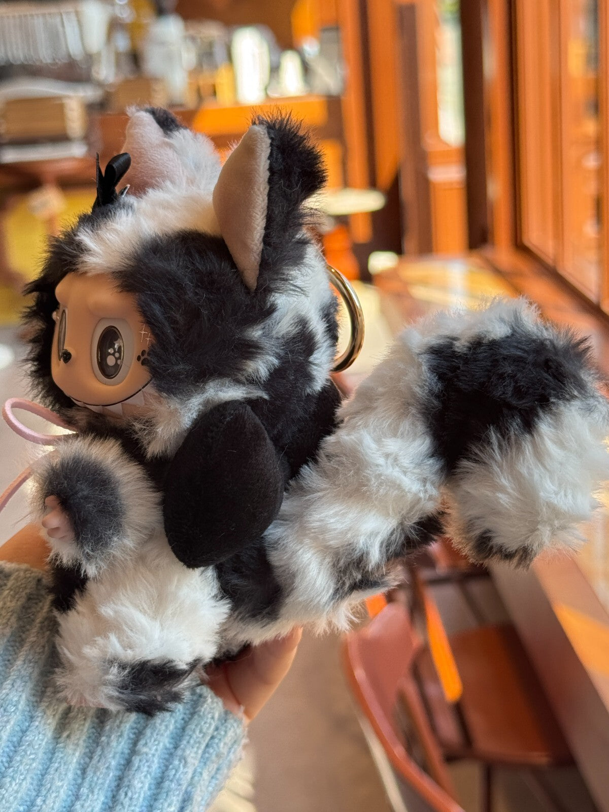 Labubu Doll Cow Cat Customized Labubu