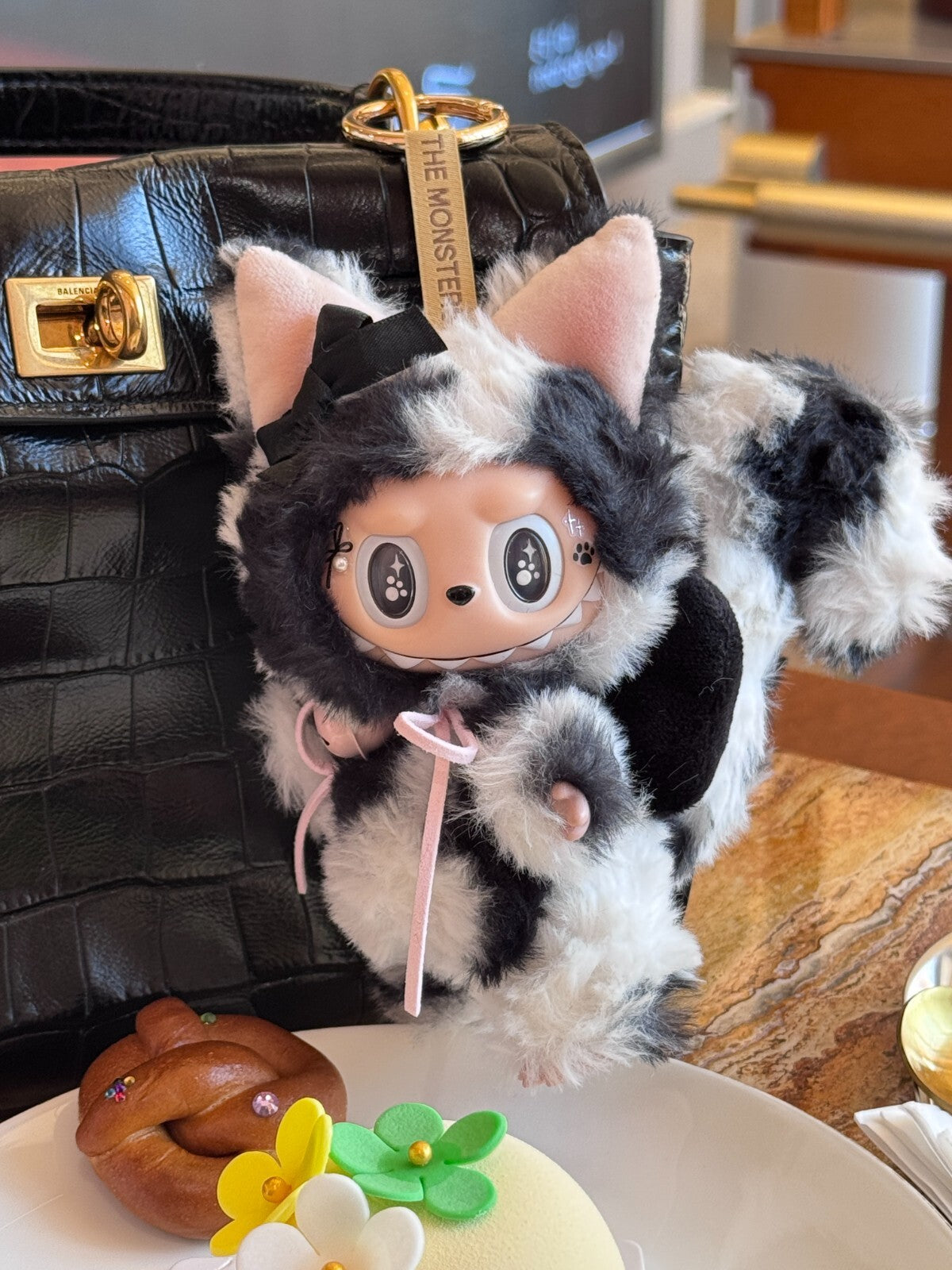 Labubu Doll Cow Cat Customized Labubu