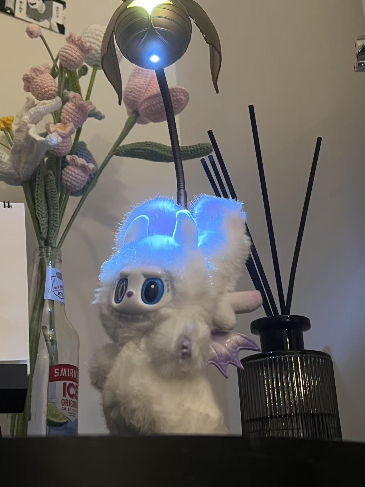 Labubu Doll Light/Night Fury How To Train Your Dragon Customized Labubu