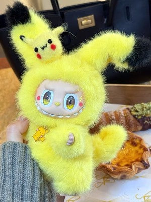 Labubu Doll Pikachu Customized Labubu