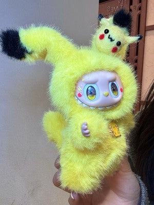 Labubu Doll Pikachu Customized Labubu