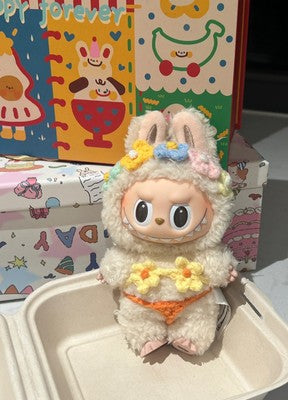 Labubu Doll Bikini Summer Vibe Doll Clothes (Doll not included)