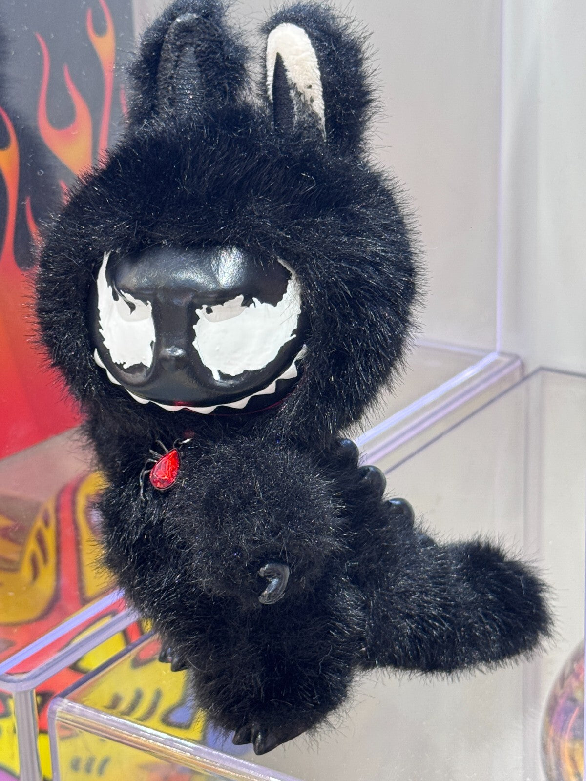 Labubu Doll Venom Customized Labubu