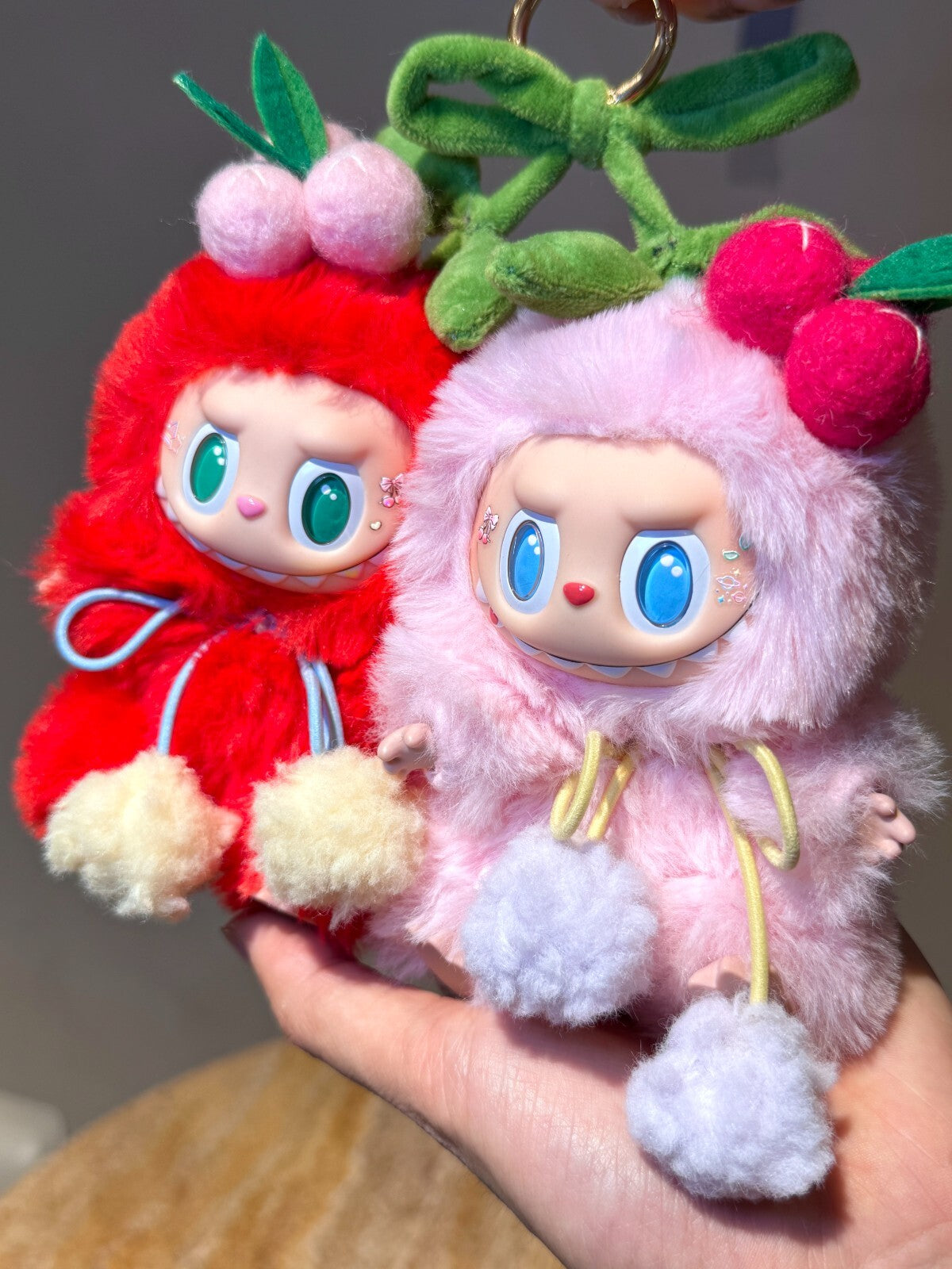 Labubu Doll Crying Baby Crying For Love Love You Cherry Customized Labubu