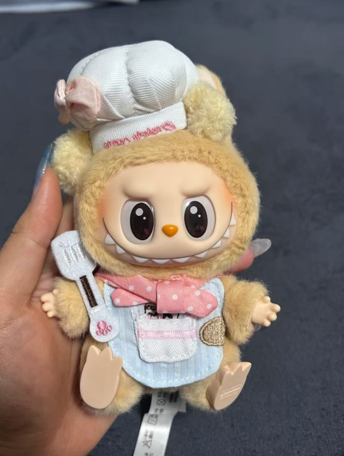 Labubu Doll Brown Chef Doll Clothes (Doll not included)