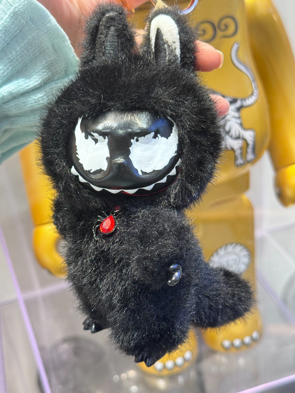 Labubu Doll Venom Customized Labubu