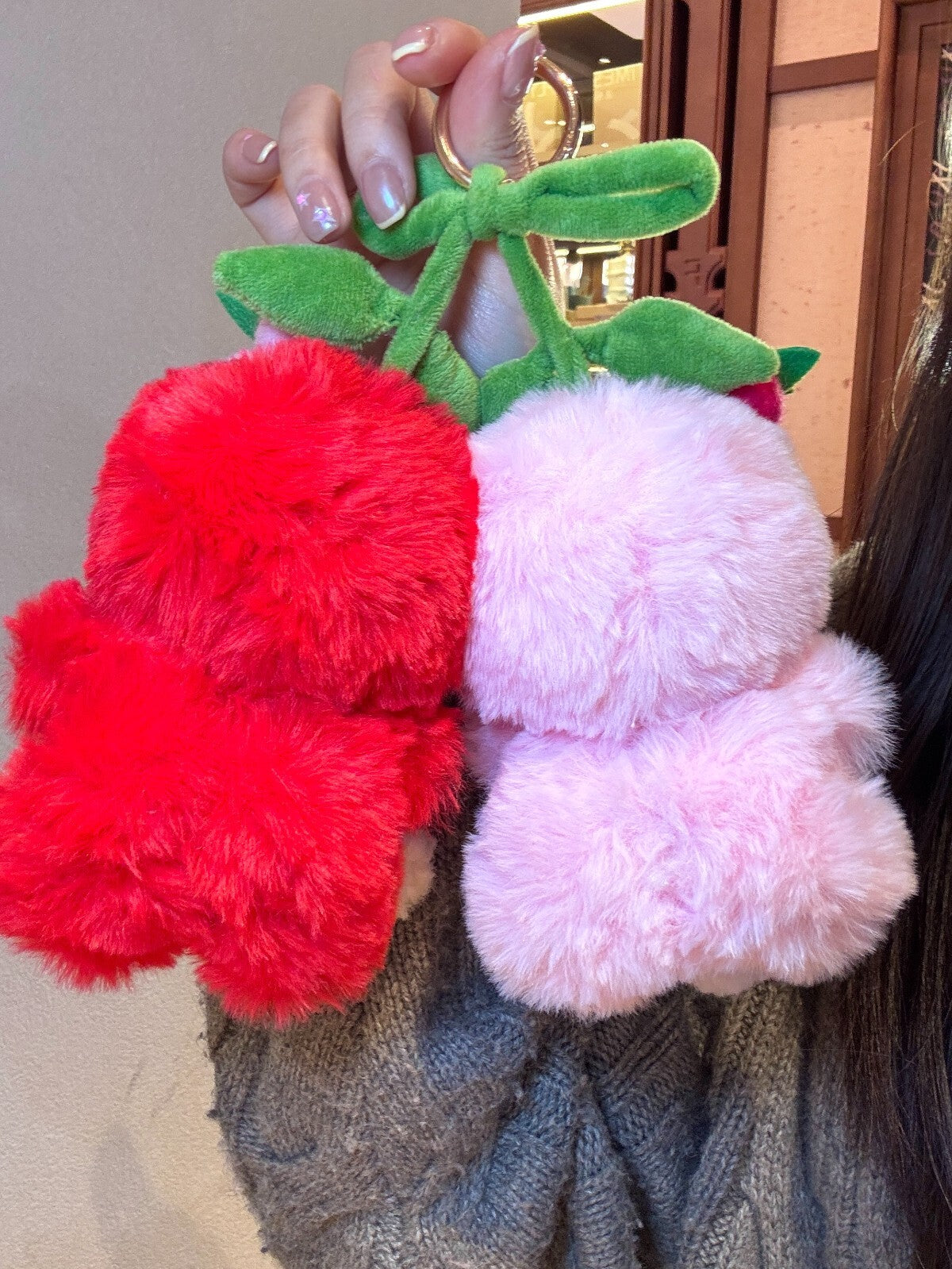 Labubu Doll Crying Baby Crying For Love Love You Cherry Customized Labubu