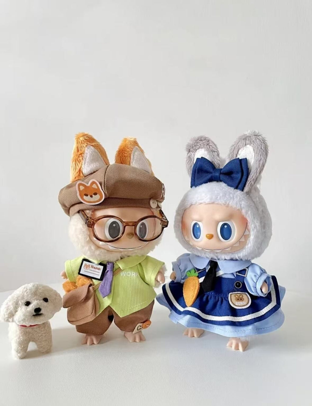 Labubu Doll Nick Wilde Zootopia Fox Doll Clothes (Doll not included)