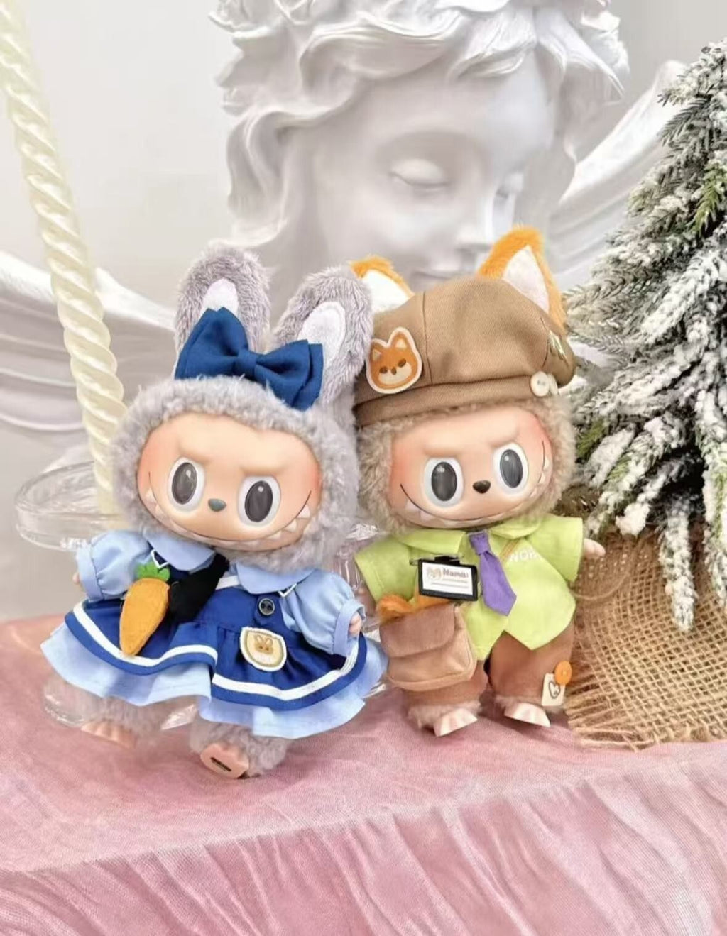 Labubu Doll Nick Wilde Zootopia Fox Doll Clothes (Doll not included)
