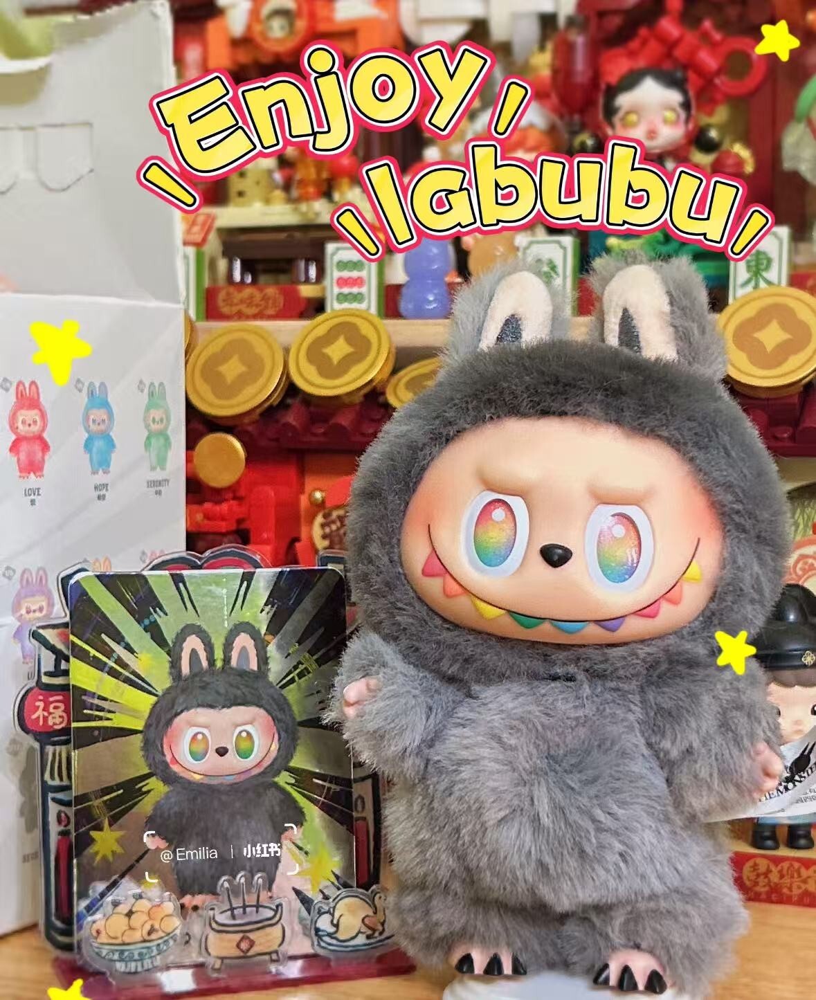 Labubu Doll Biginto Energy Limited Edition ID