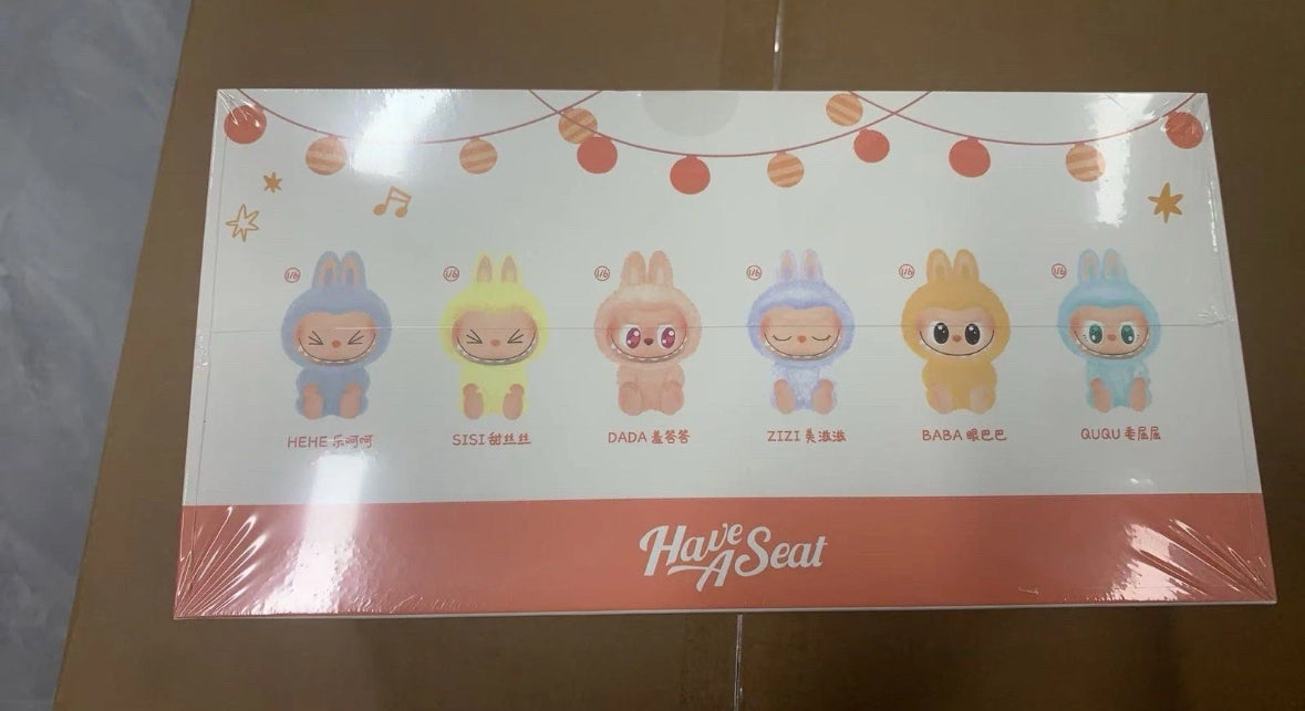 Labubu Have A Seat Series Vinyl Plush Pendant Blind Box