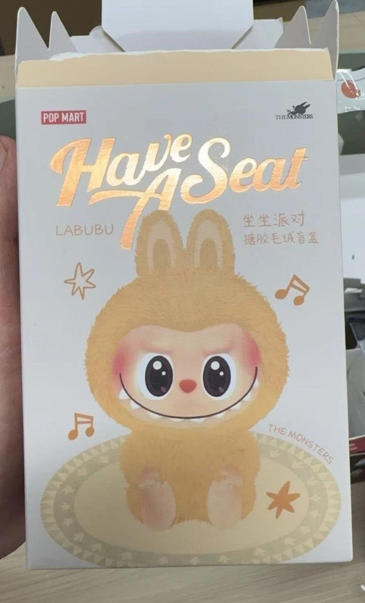 Labubu Have A Seat Series Vinyl Plush Pendant Blind Box
