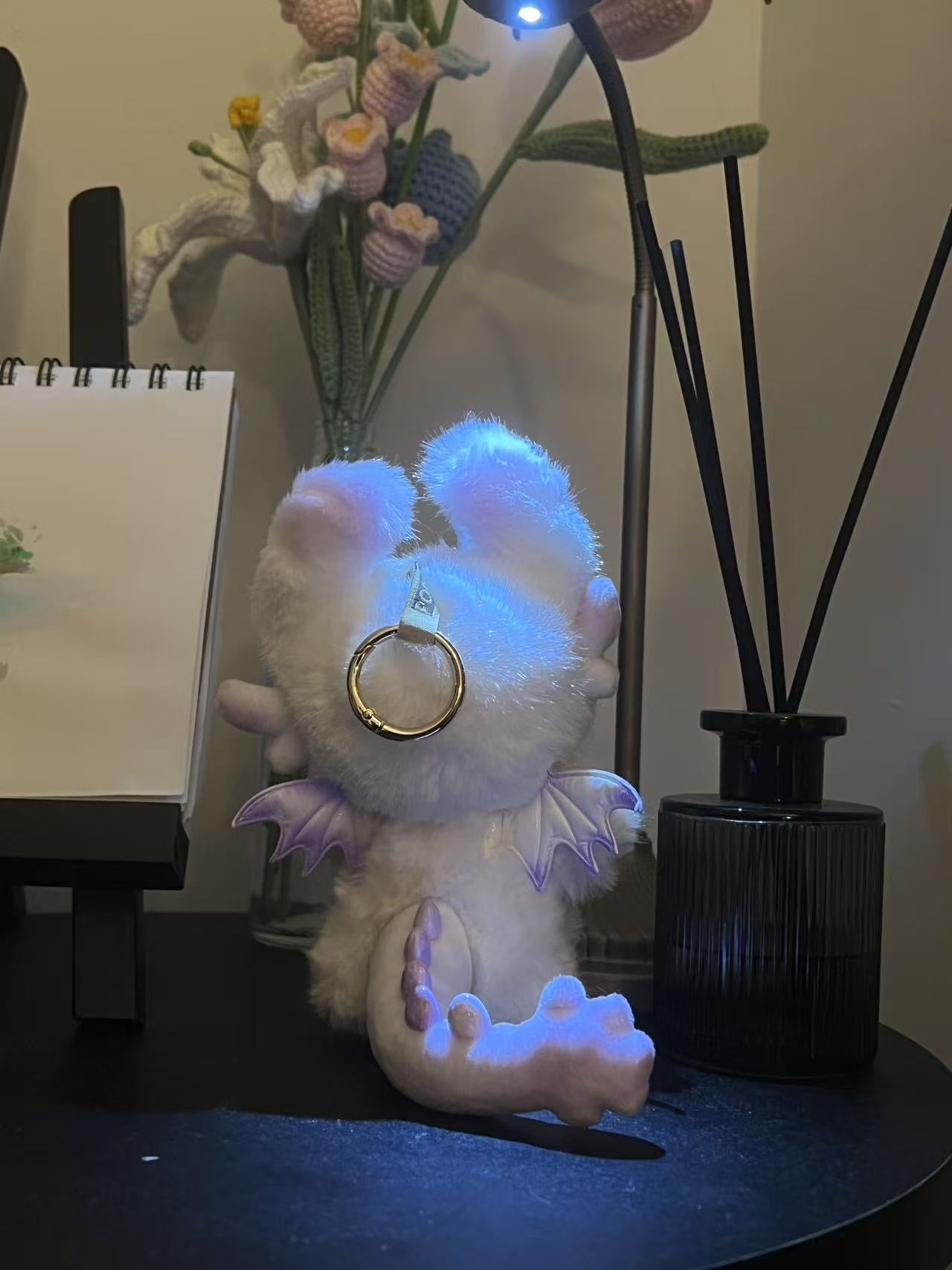 Labubu Doll Light/Night Fury How To Train Your Dragon Customized Labubu