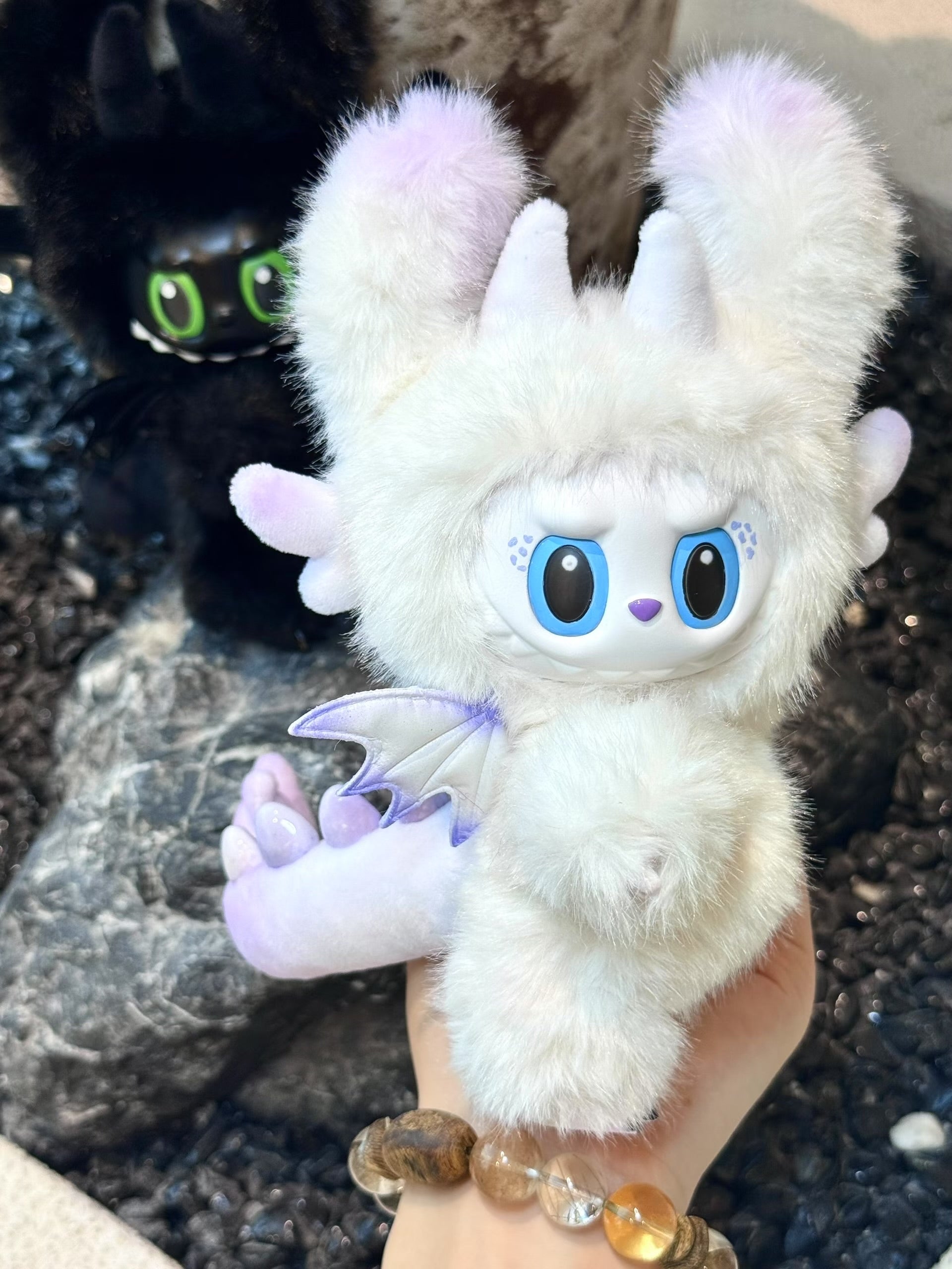 Labubu Doll Light/Night Fury How To Train Your Dragon Customized Labubu